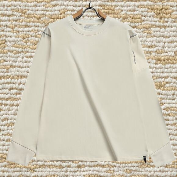 ARCTERYX SYSTEM Men's Light Yellow Long Sleeve - Picture 4 of 4